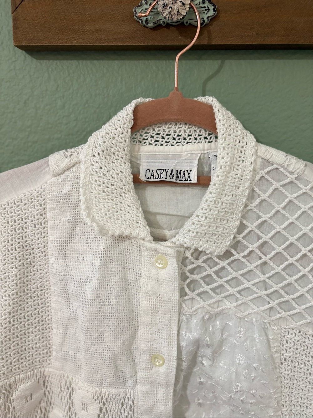 Casey + Max button down- VINTAGE - Picture 4 of 10